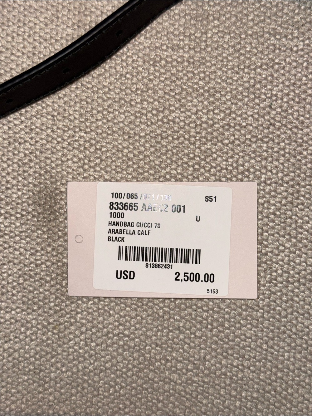 Gucci 1973 Black Leather Crossbody - Picture 12 of 14